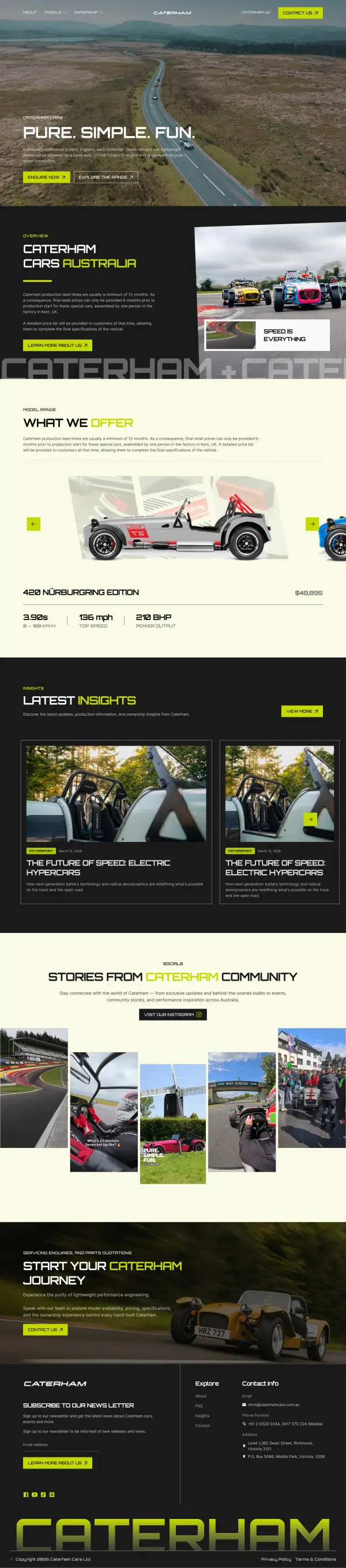 Caterham Cars