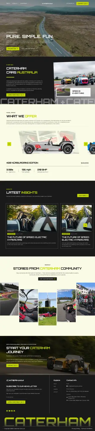 Caterham Cars