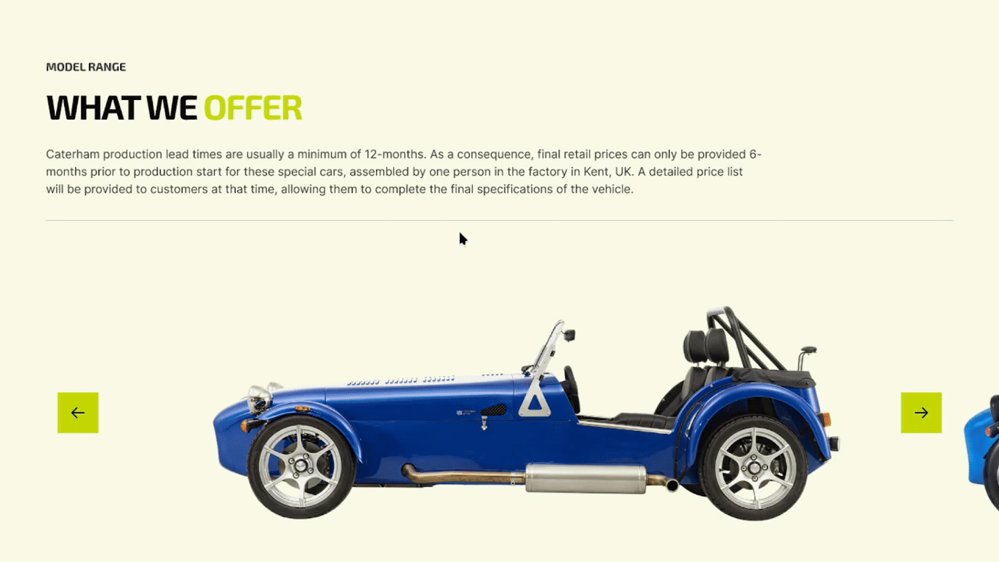 Caterham Cars