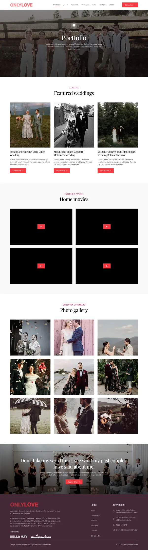 Portfolio Page